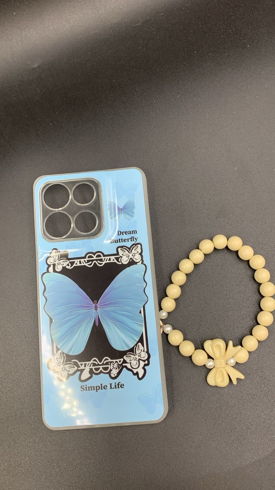 Leopard & Bow Luxury Case with Beaded Charm for Vivo, Samsung, Oppo & more.