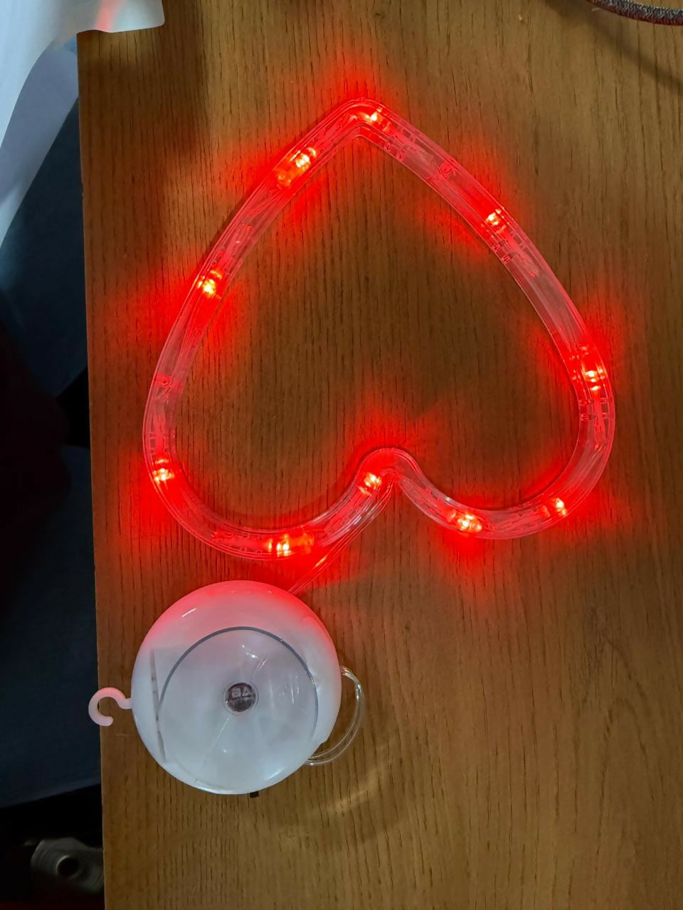 Heart Shape LED Decorative Wall Light for Bedroom, Home & Romantic Decor