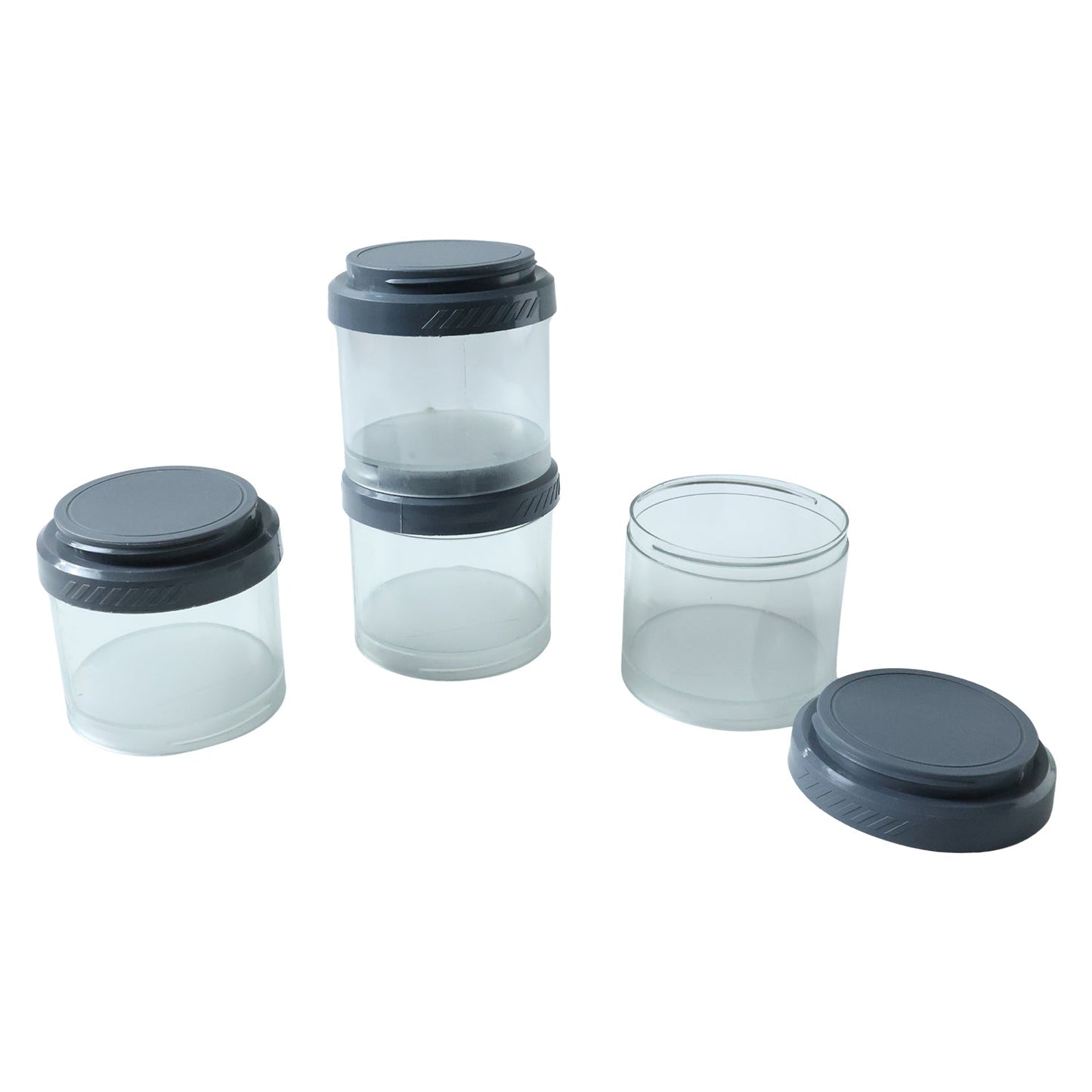 Multipurpose Multi Connecting Stackable Storage Container Set (4 Pc)