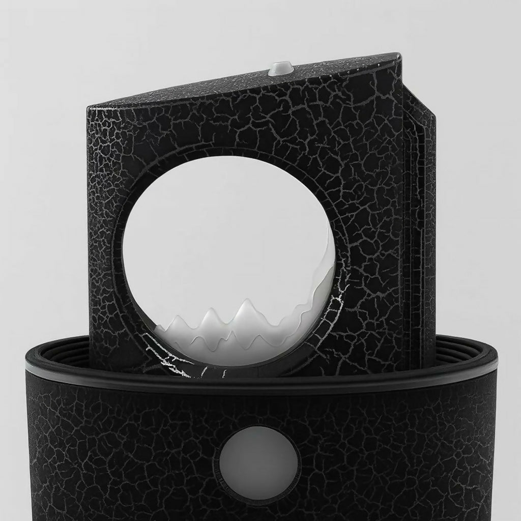 Flame Effect Aroma Diffuser with Remote LED Humidifier