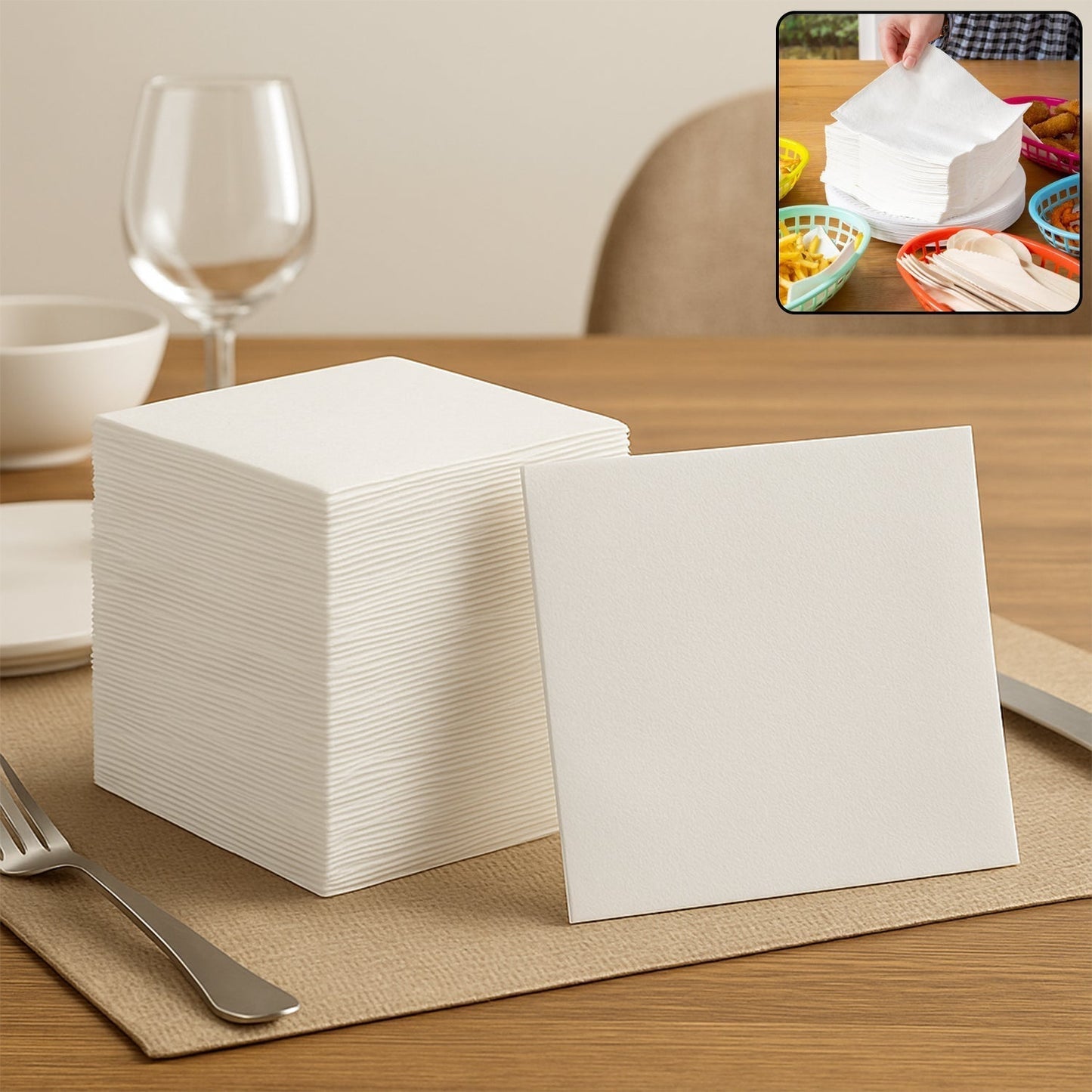 Oblivion Tissue Paper For Wiping And Cleaning Purposes Of Types Of Things (100 Pcs Set Approx)