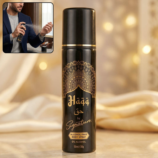 Signature Haqq Free Body Spray (1 Pc, 50 ML)