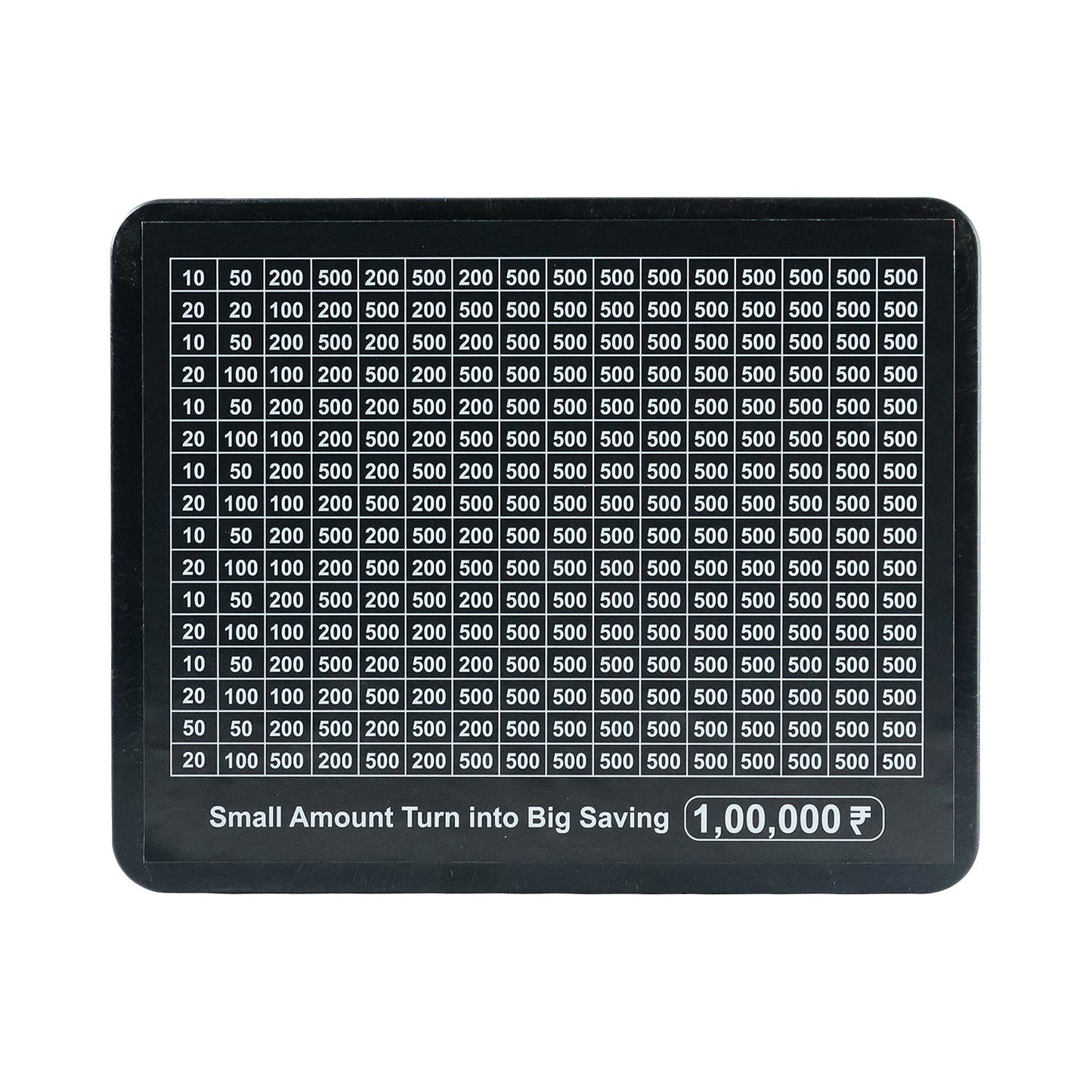 Reusable Money Saving Piggy Bank with Black Gel Pen (15 Ã— 19 cm, 1 Pc)