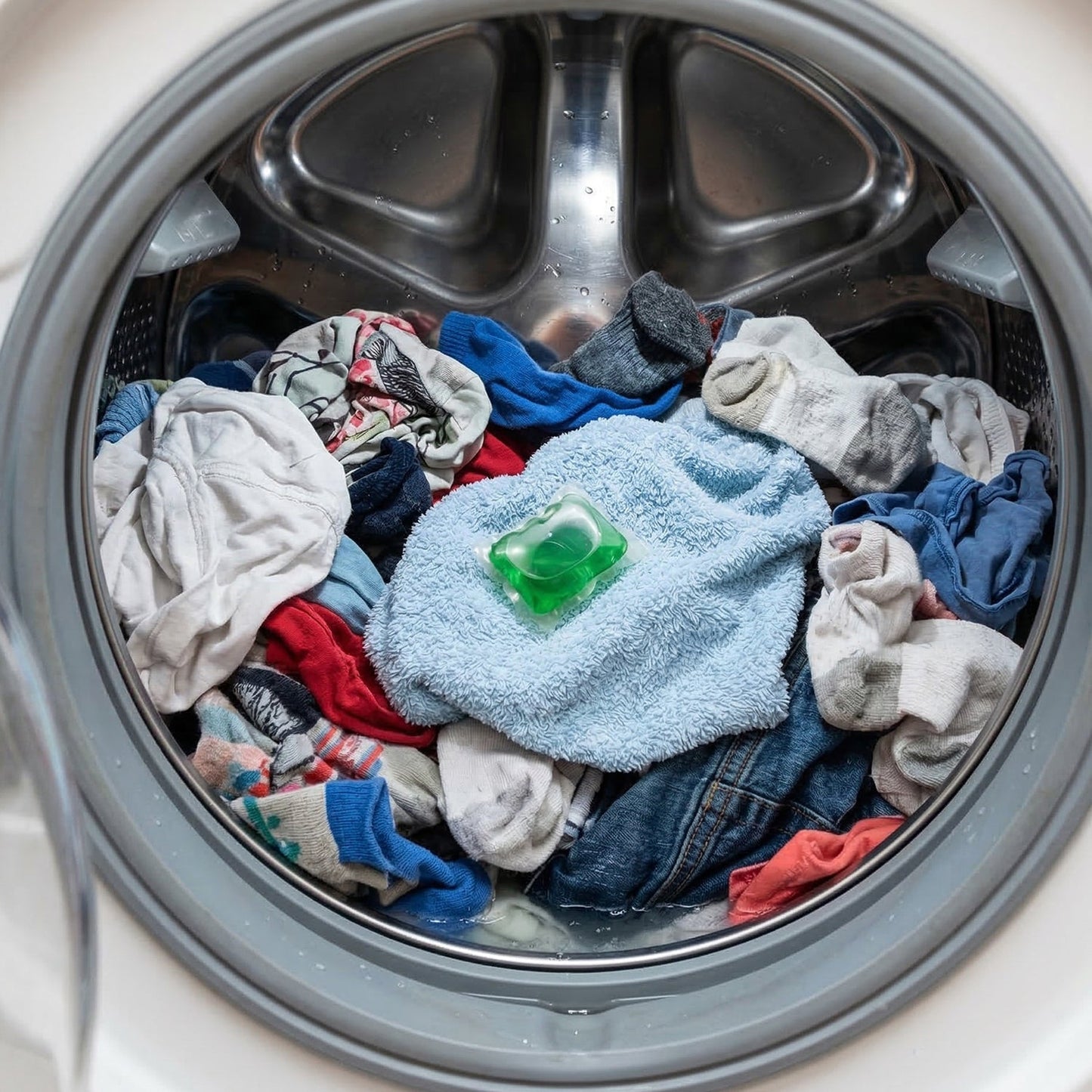 Concentrated Liquid Laundry Detergent Pods (25 Pc)