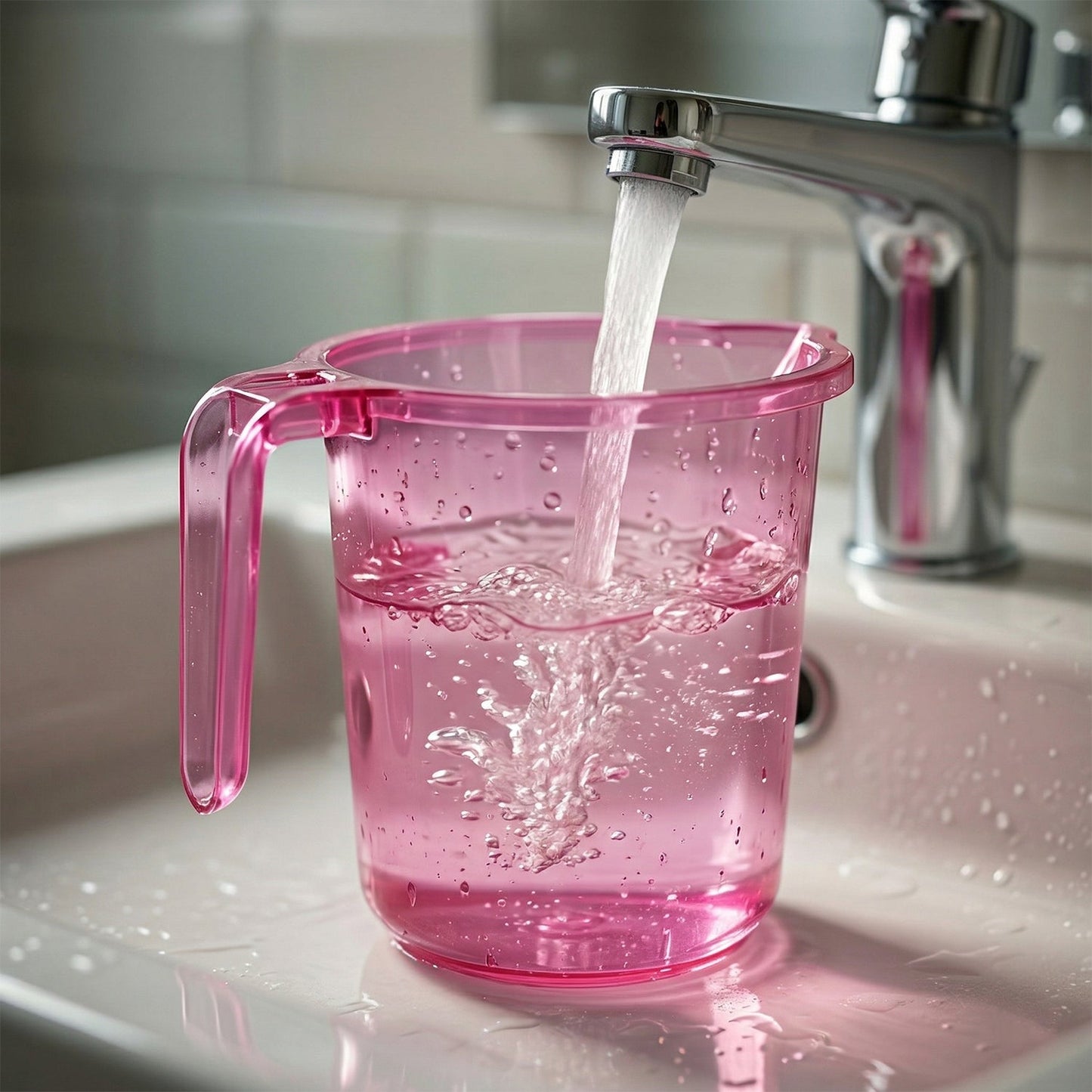 Bathroom Essentials: Stylish Mug for Organization (Muga, Mix Color)