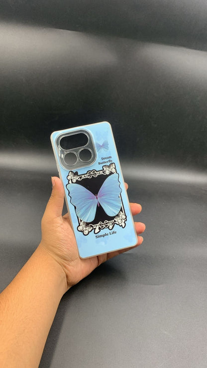 Leopard & Bow Luxury Case with Beaded Charm for Vivo, Samsung, Oppo & more.