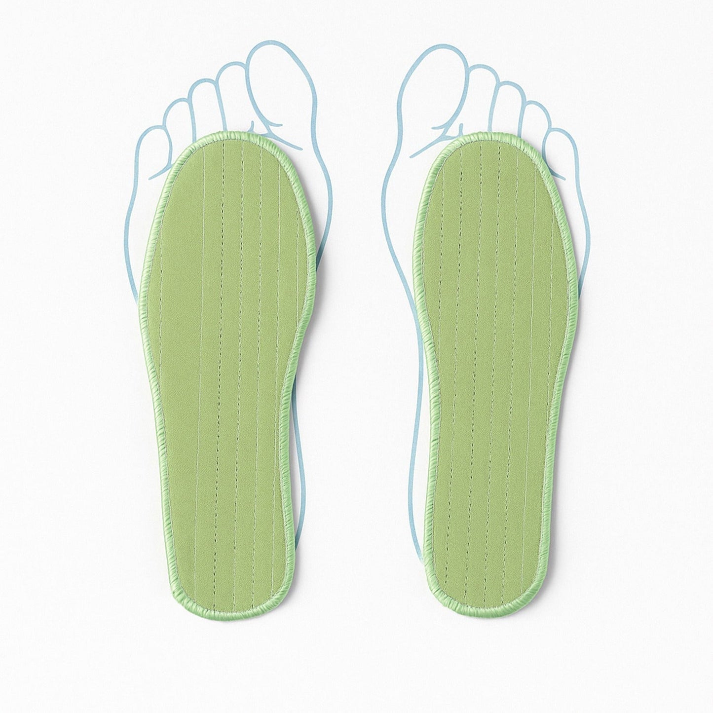 Premium Comfort Shoe Insoles for Daily Foot Support Size 42 (1 Pair / Mix Design)
