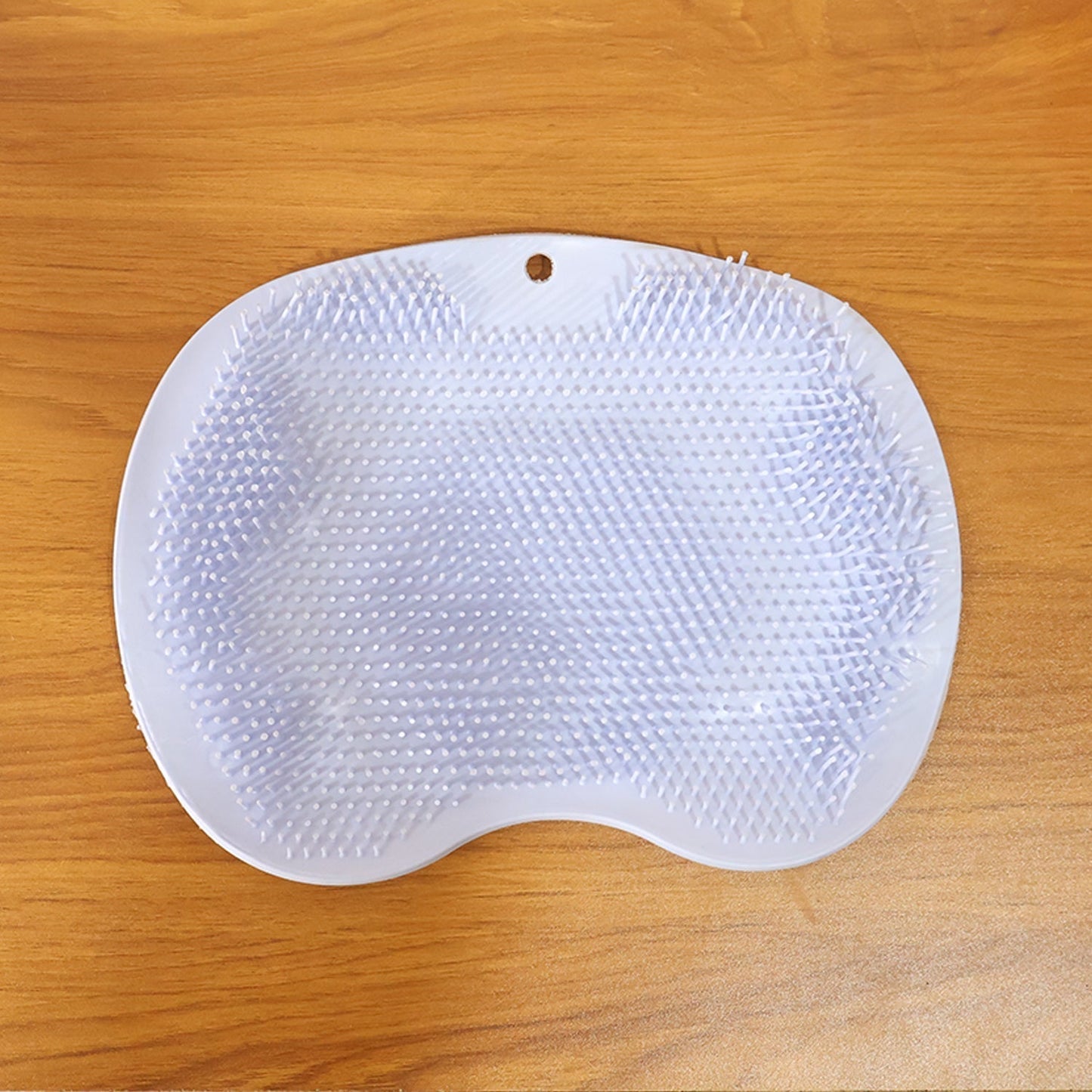 Purple Silicone Bath Massage Cushion â€“ Suction Cup Exfoliating Foot Scrubber & Mat