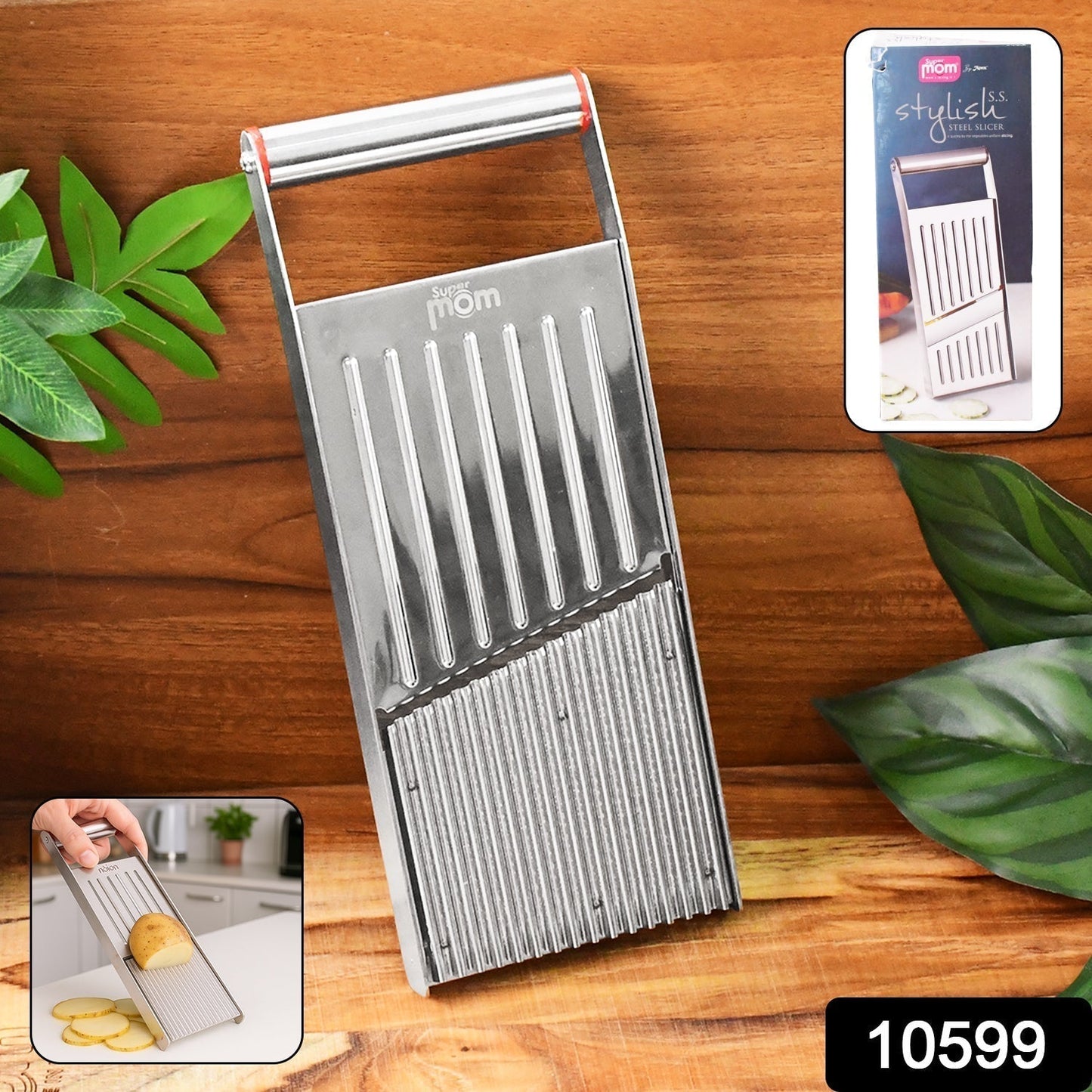 Supermom Stylish Stainless Steel Vegetable & Fruit Slicer