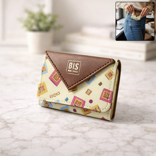 Premium Stylish Compact Foldable Wallet 1 Pc
