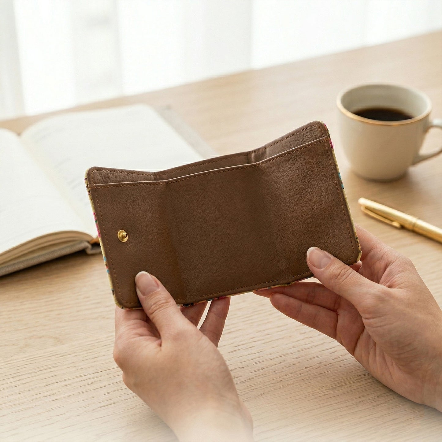Premium Stylish Compact Foldable Wallet 1 Pc