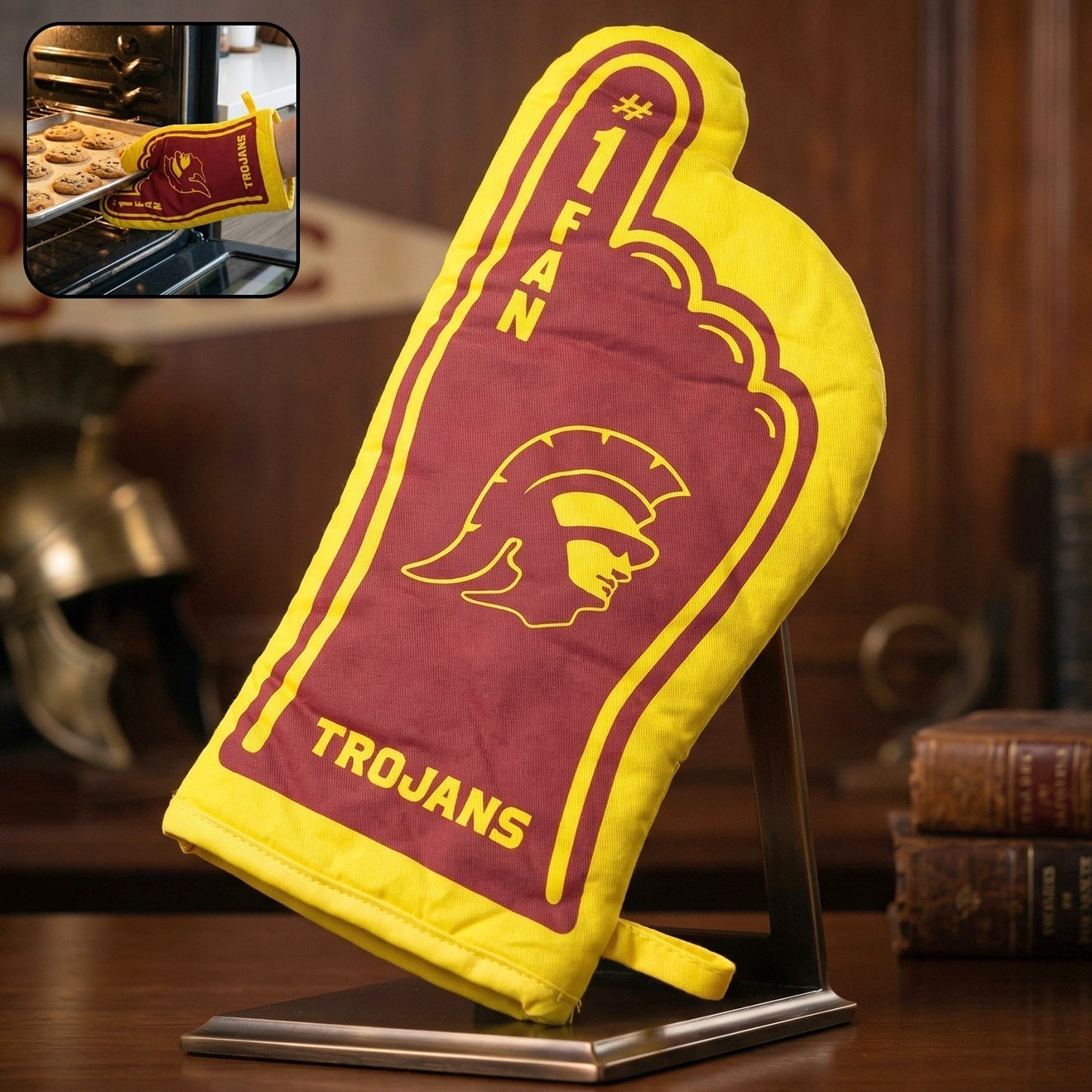 Heat Resistant Oven Mitt Gloves (1 Pc, Right Hand)