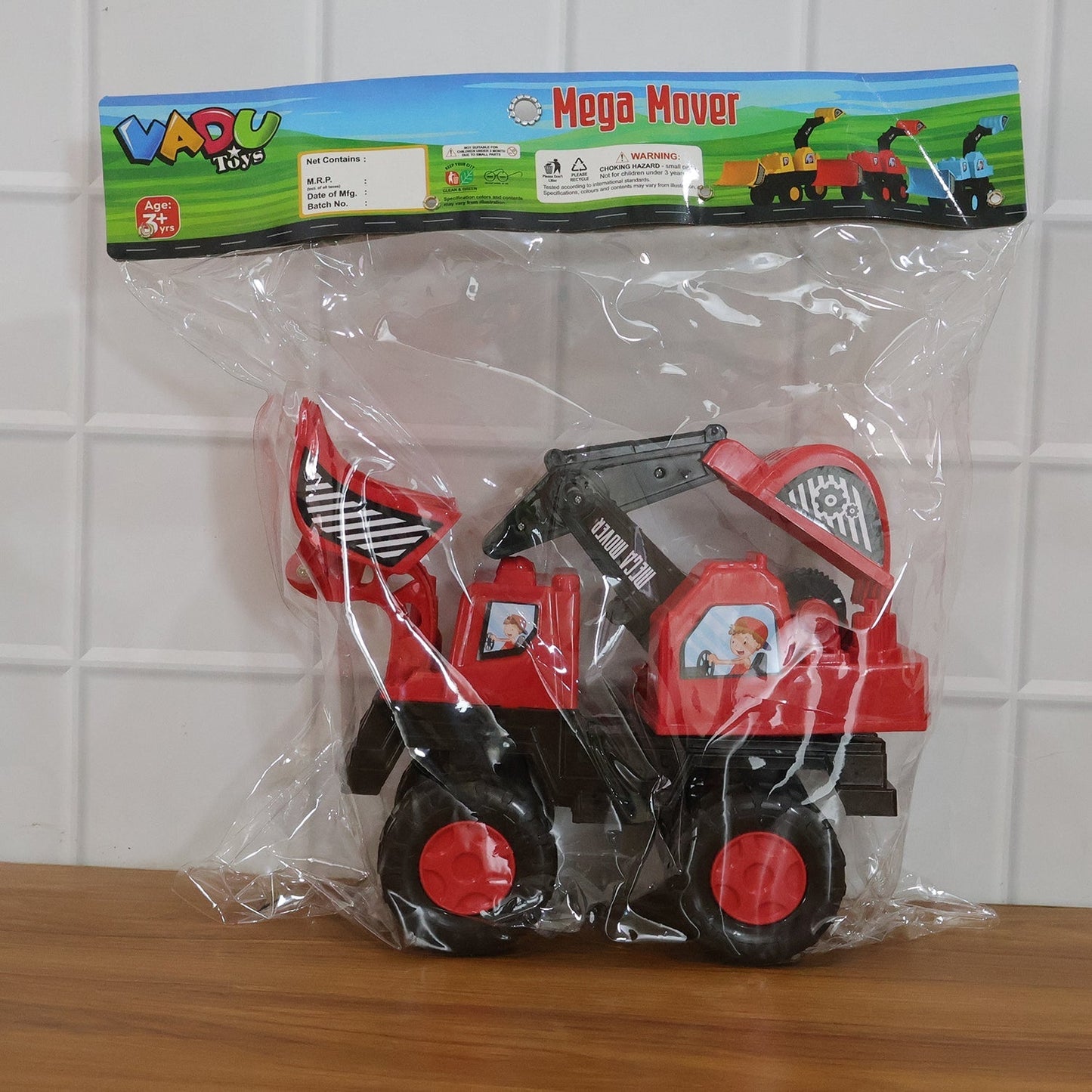 Mega Mover Construction Excavator Toy Truck for Kids 1 Pc