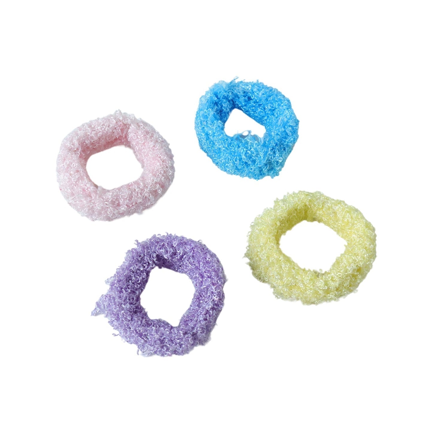 Soft Terry Elastic Hair Bands 8 Pc Set