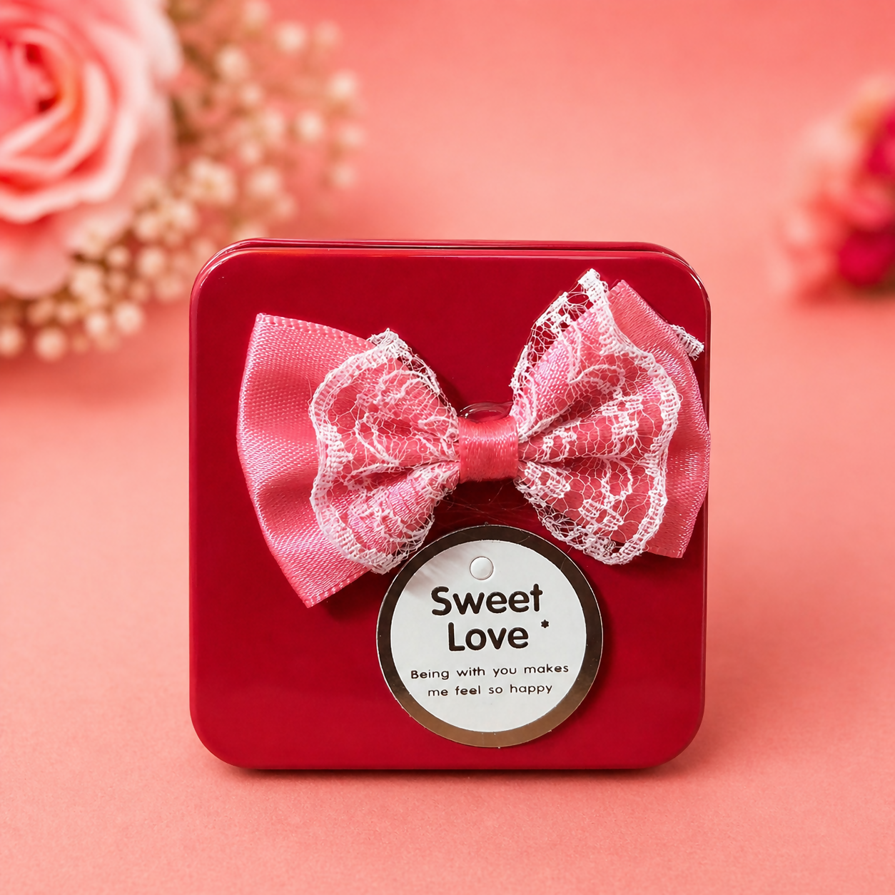 Mini Gift Box with Bow â€“ Decorative Storage & Jewelry Box