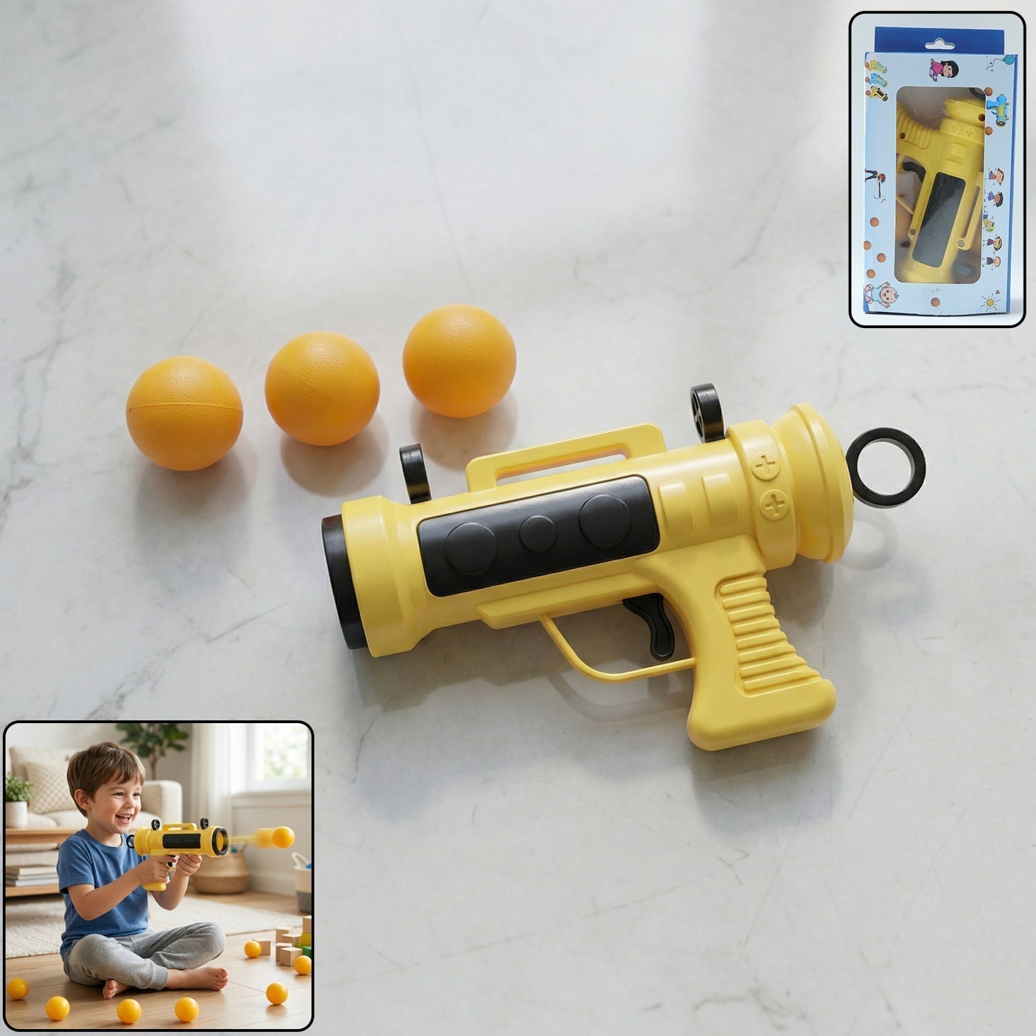 Target Titan Ball Shooter Toy Gun (1 Set)