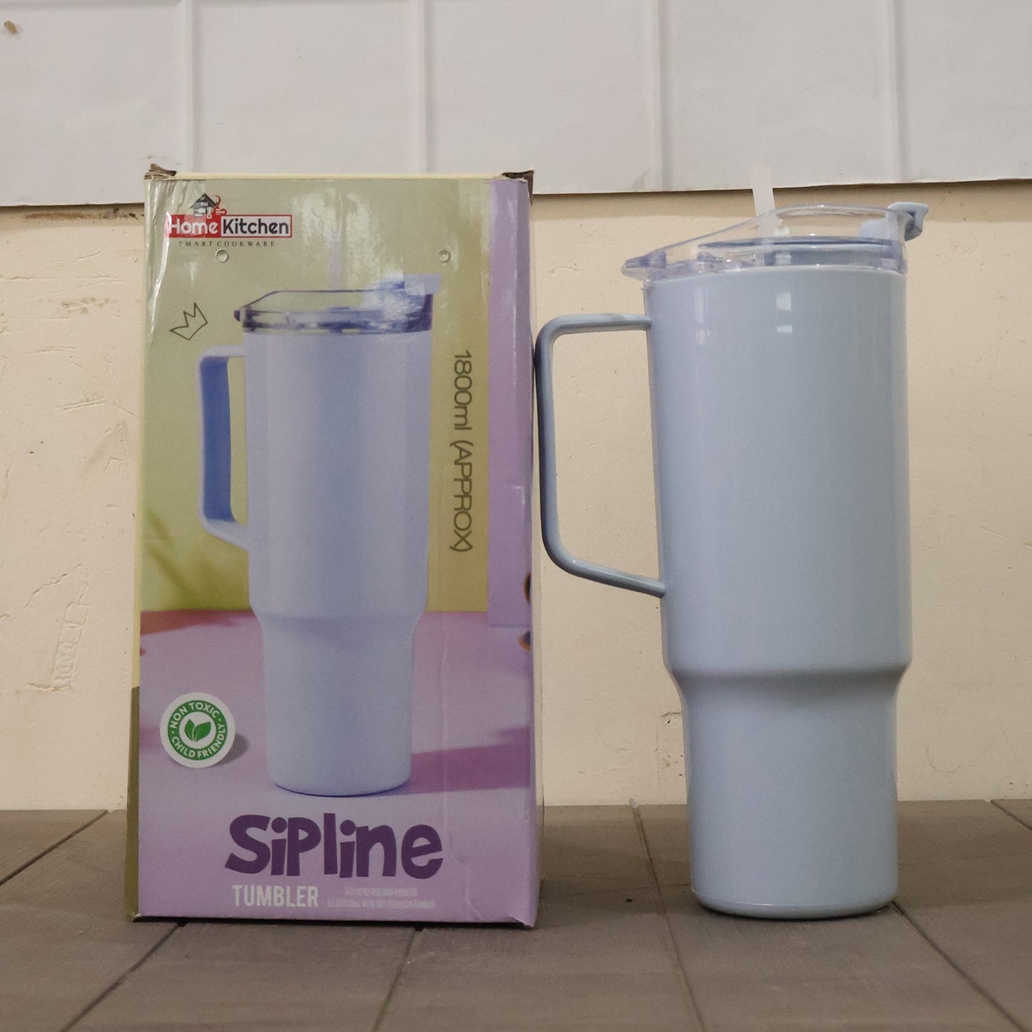 Best 1800ml Travel Sipline Tumbler with Lid & Straw