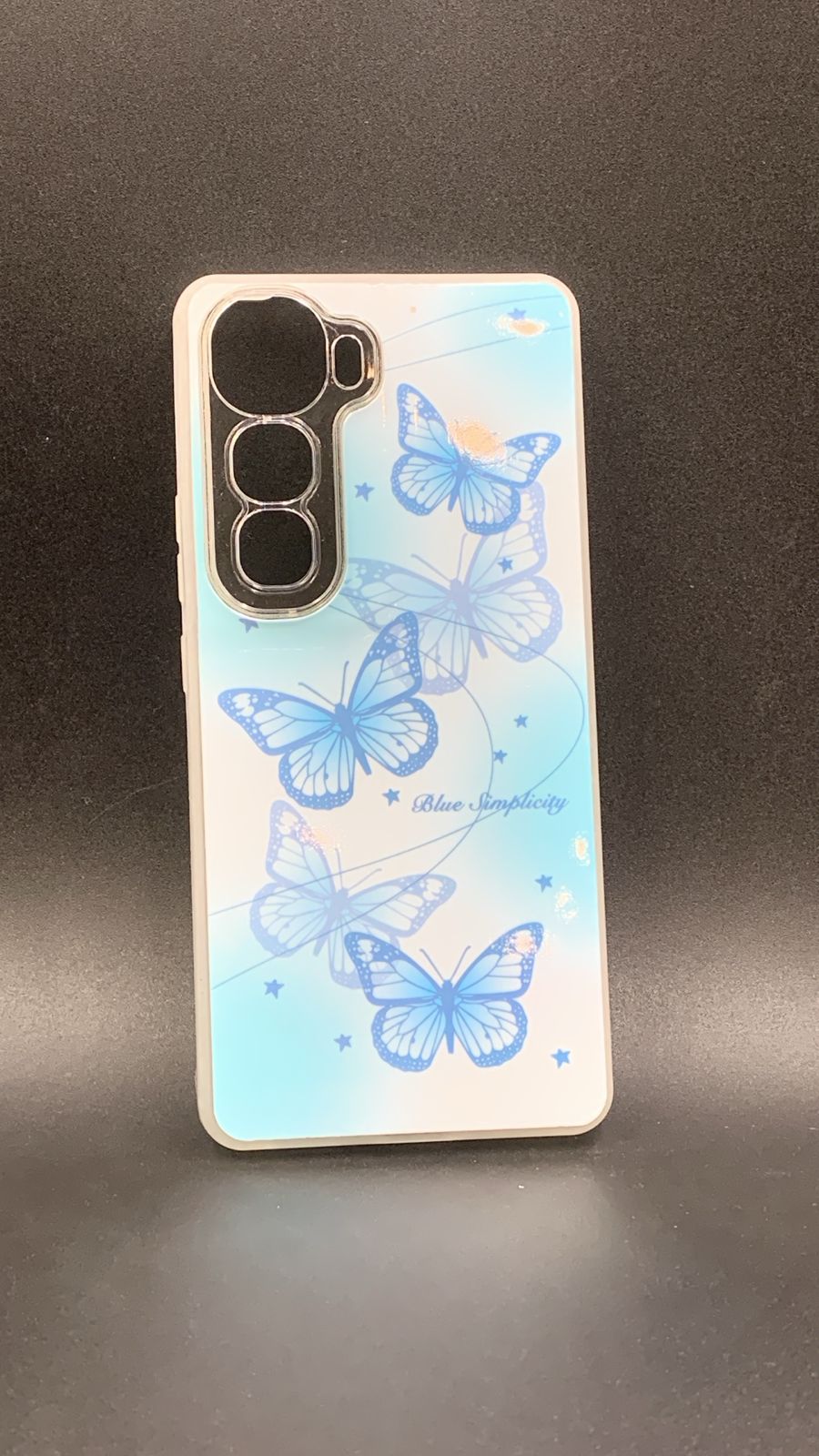 Leopard & Bow Luxury Case with Beaded Charm for Vivo, Samsung, Oppo & more.
