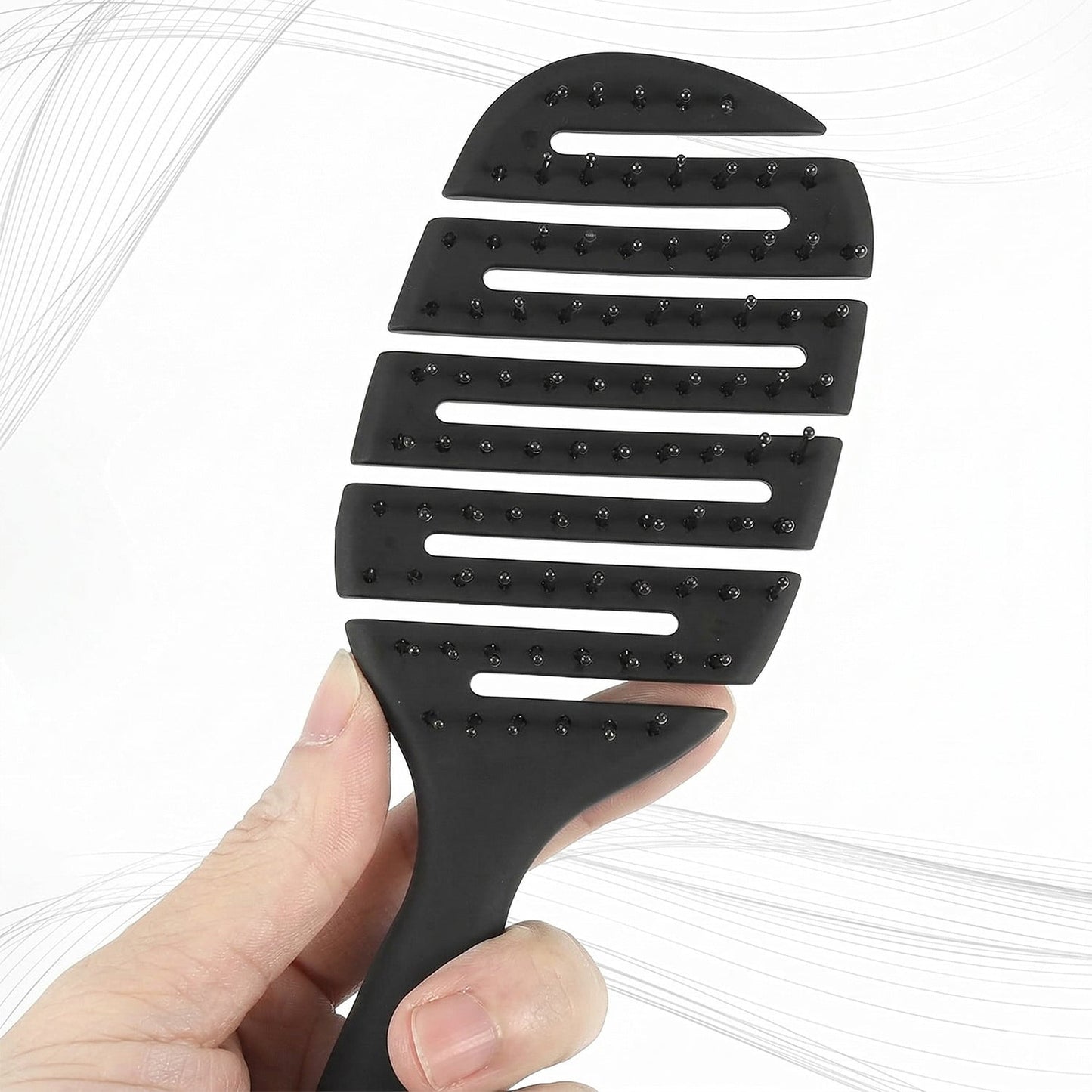 Premium Detangling  Hair Styling Hair Brush / Hair Comb with Flexible Vent Design