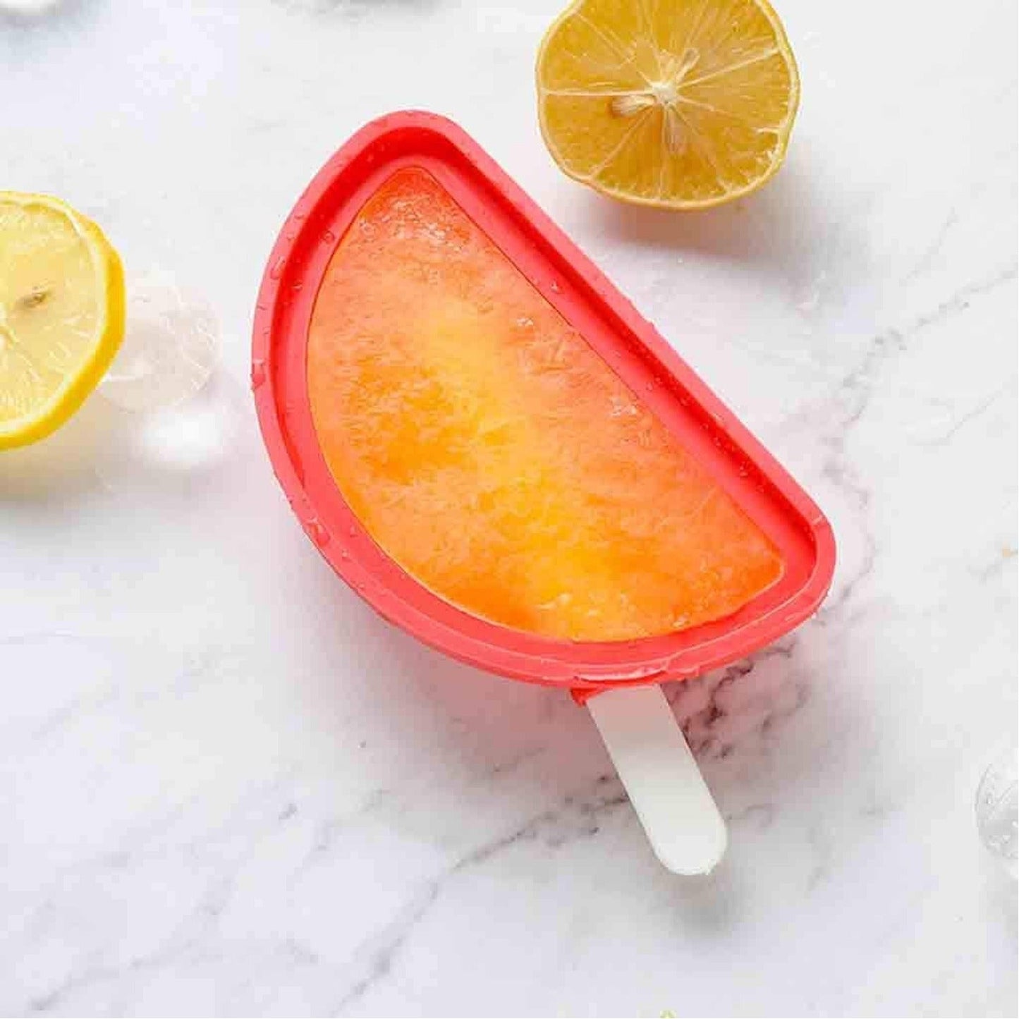 Silicone Ice Cream and Ice  Moulds - Watermelon sicle Molds, DIY Kitchen Tool for Ice Treats