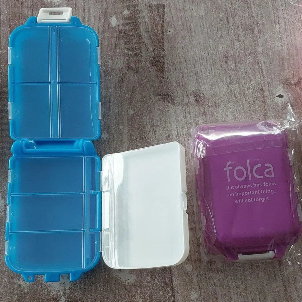 The Ultimate Mini Travel Pill Organizer (Double Layer)