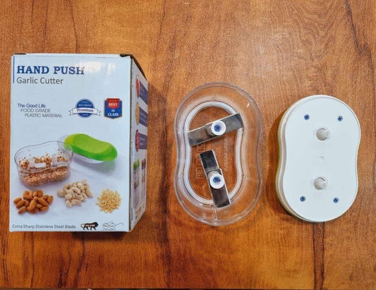 Multi-Purpose 2-Blade Hand Chopper | Manual Food Processor for Kitchen