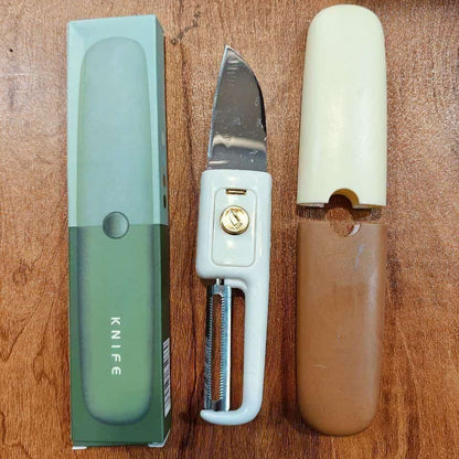 Buy 2 in 1 Knife with Peeler & Scissor for Kitchen | Zentek