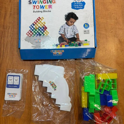 Kids & Family Balancing Tower Block Game