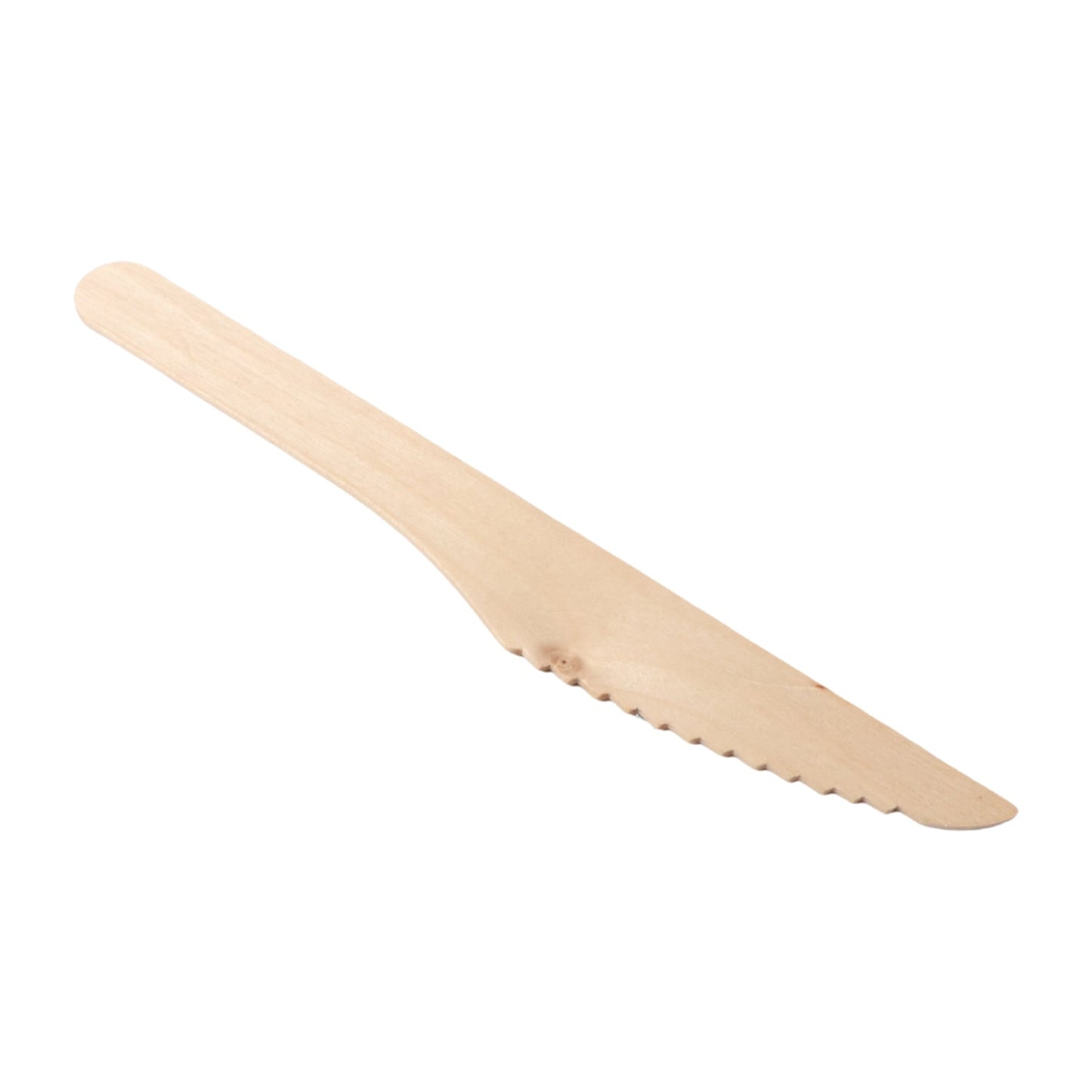 165mm Wooden Knife â€“ 30 Pcs Pack