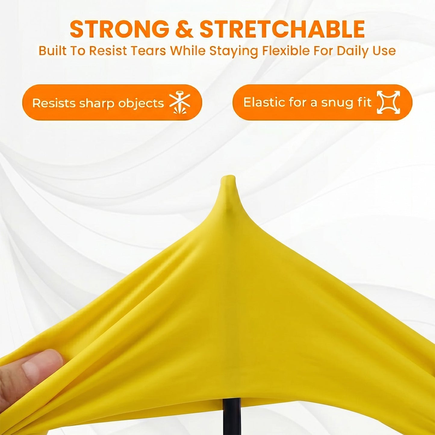Large Victor Yellow Cleaning Rubber Gloves Reusable Kitchen Dishwash (1 Pair)