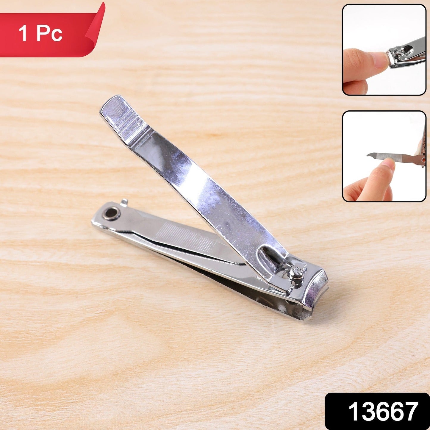 Premium Heavy-Duty Stainless Steel Nail Cutter (1 Pc)