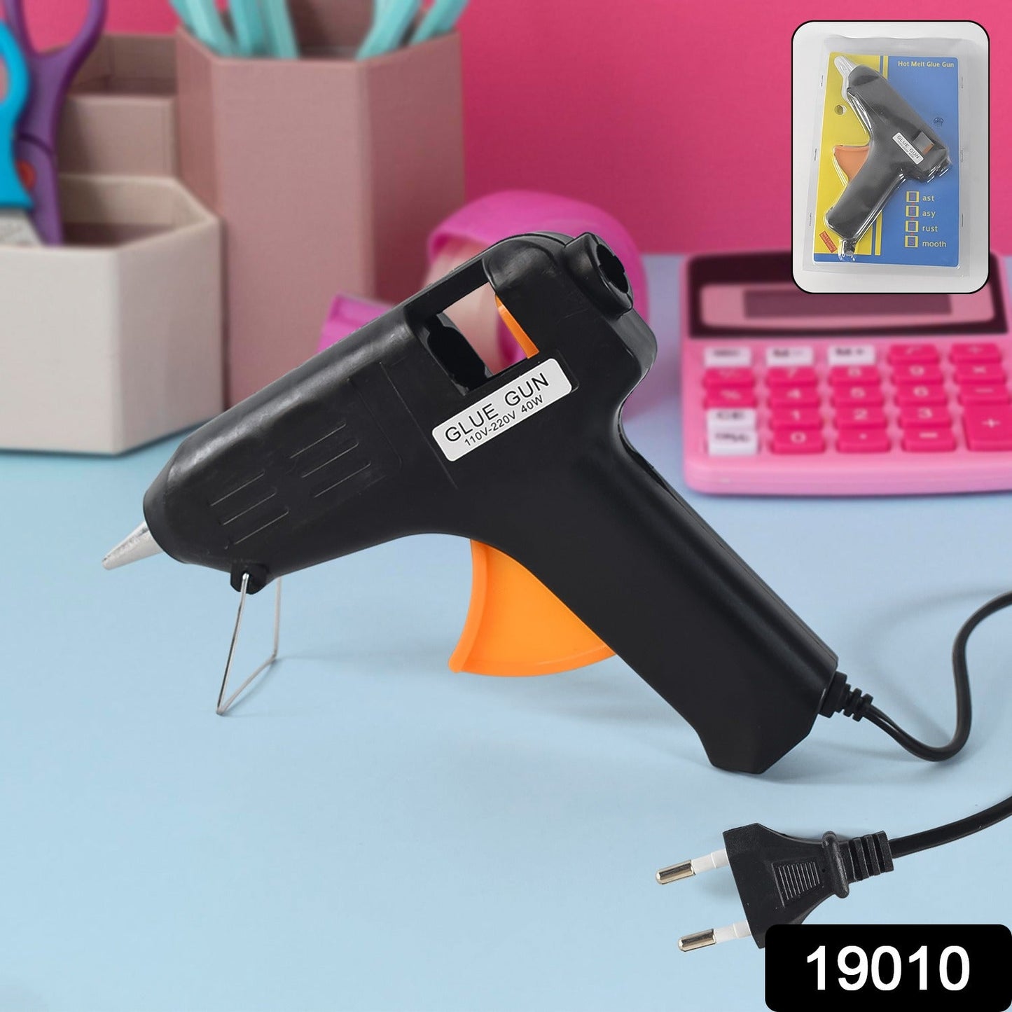 Professional Hot Melt Glue Gun with Rapid Heating and Quick Melt Glue Gun For Multiuser (40W)