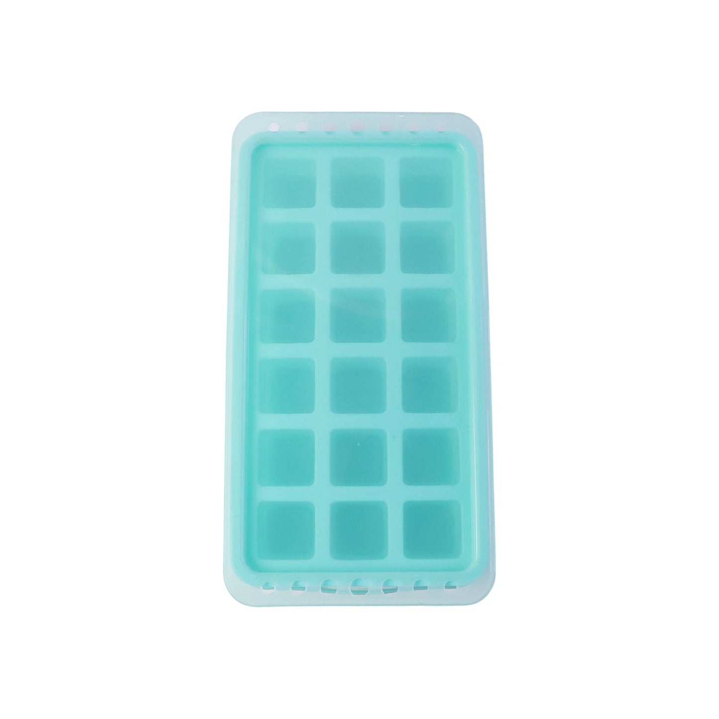 Premium 18‑Grid Pop Up Ice Tray with Lid (1 Pc)