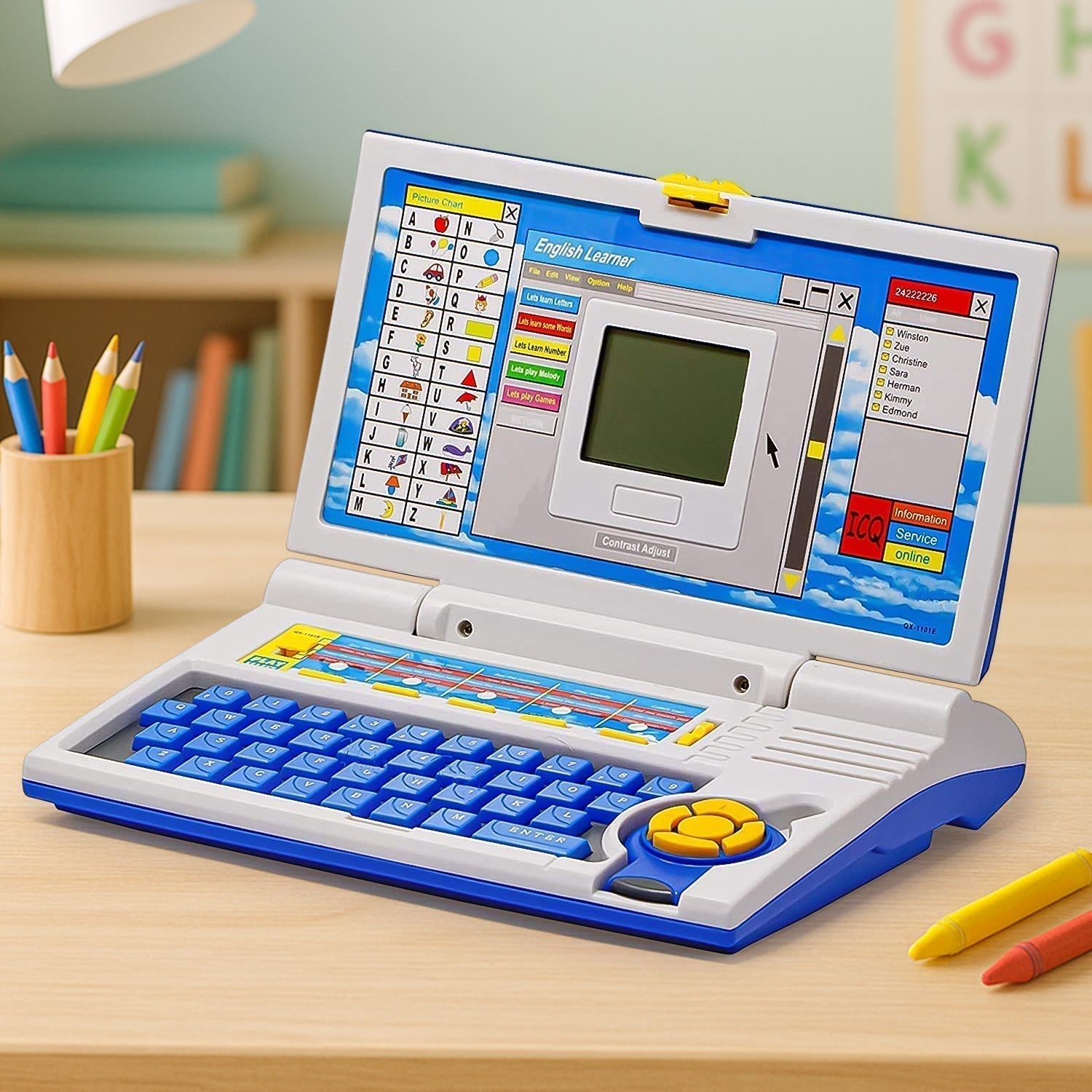 English Learner Educational Laptop Toy â€“ 20 Learning Activities