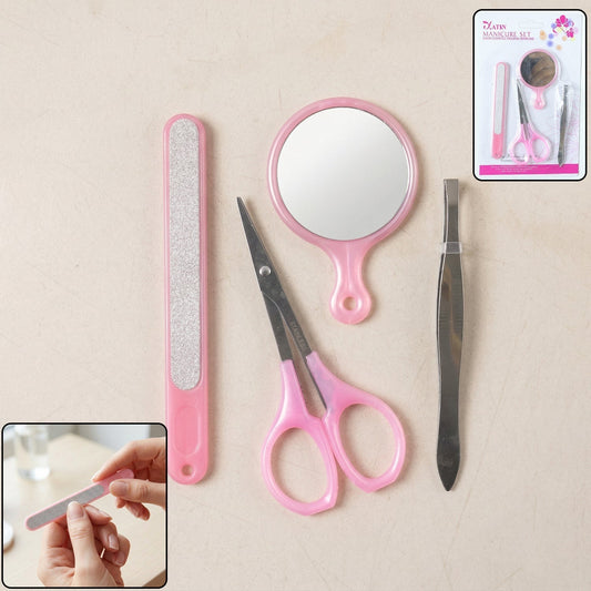 4 In 1 Manicure & Pedicure Grooming Kit
