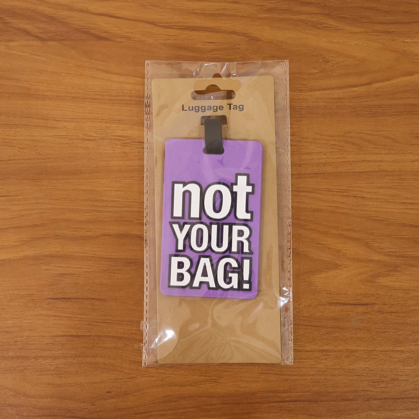Travel Identification Luggage Bag Tag with Bold “Not Your Bag (1 Pc)