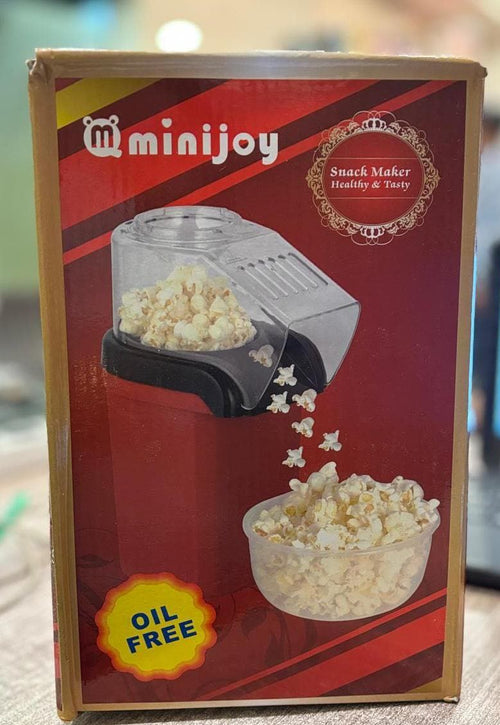 Electric Hot Air Popcorn Maker Machine | Healthy Oil-Free Snack Maker for Home