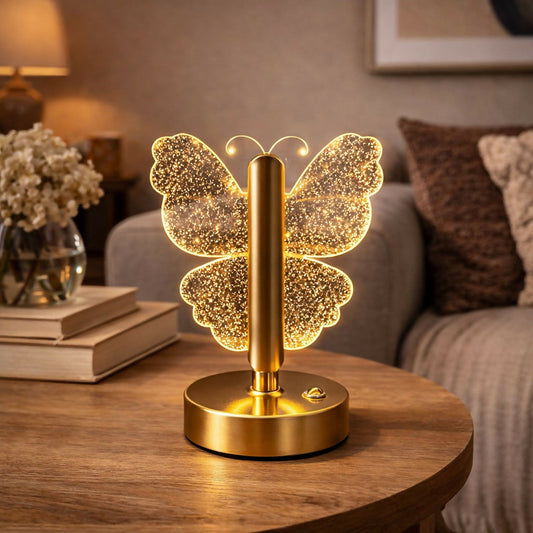 Butterfly LED Table Lamp Decorative Warm Light Night Lamp (Pattern may vary)