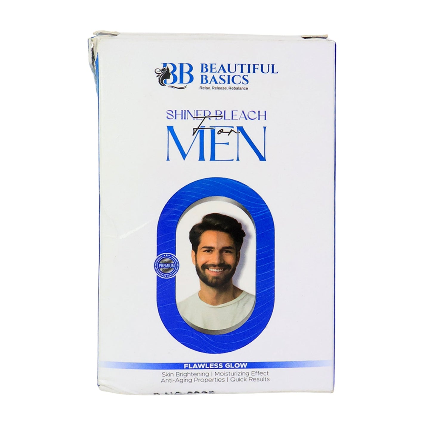 Beautiful Basics Menâ€™s Simple Bleach Cream Kit (1 Set)