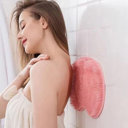 Silicone Shower Foot Scrubber & Massager Pad | Zentek