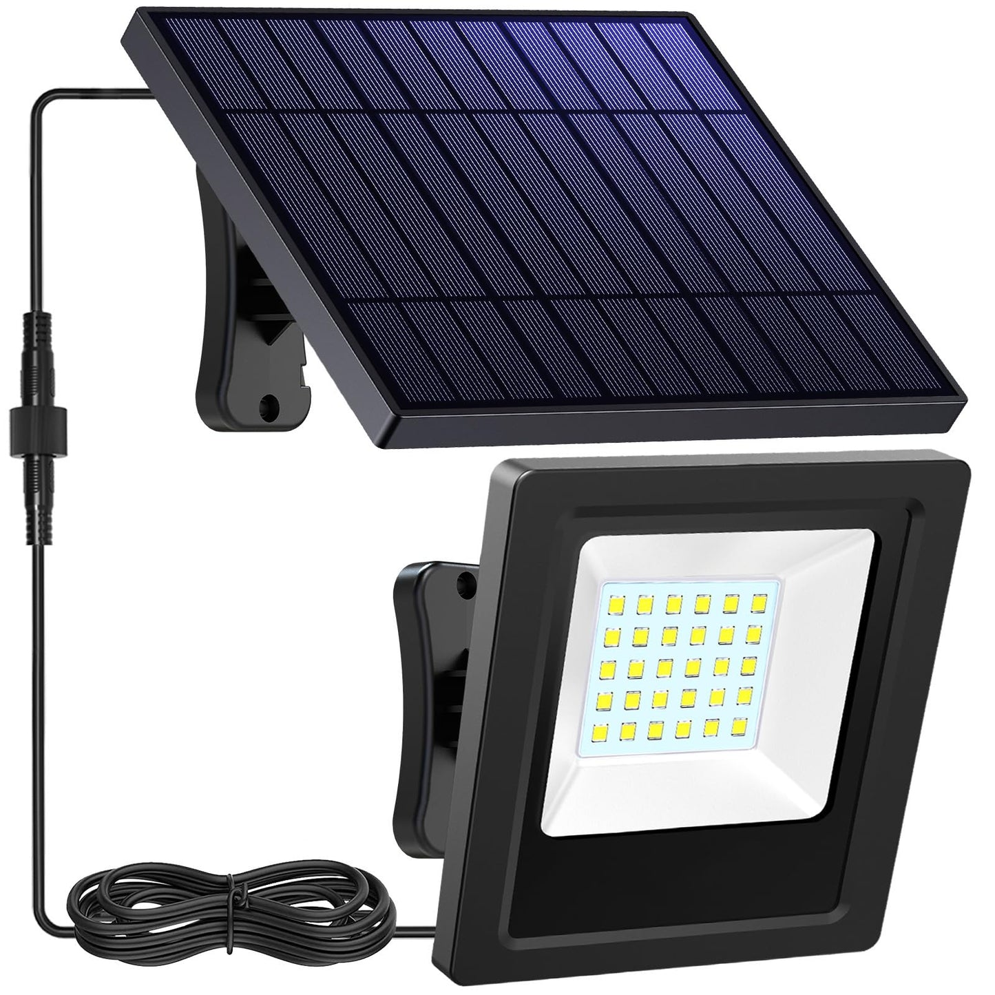 Portable Rechargeable Solar LED Light – Waterproof Outdoor Emergency Flood Light | Zentek