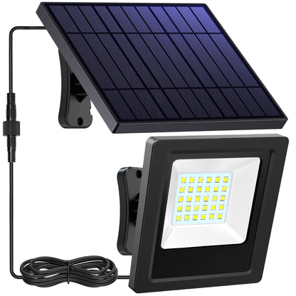 Portable Rechargeable Solar LED Light – Waterproof Outdoor Emergency Flood Light | Zentek