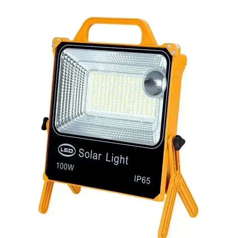 Portable Rechargeable Solar LED Light – Waterproof Outdoor Emergency Flood Light | Zentek