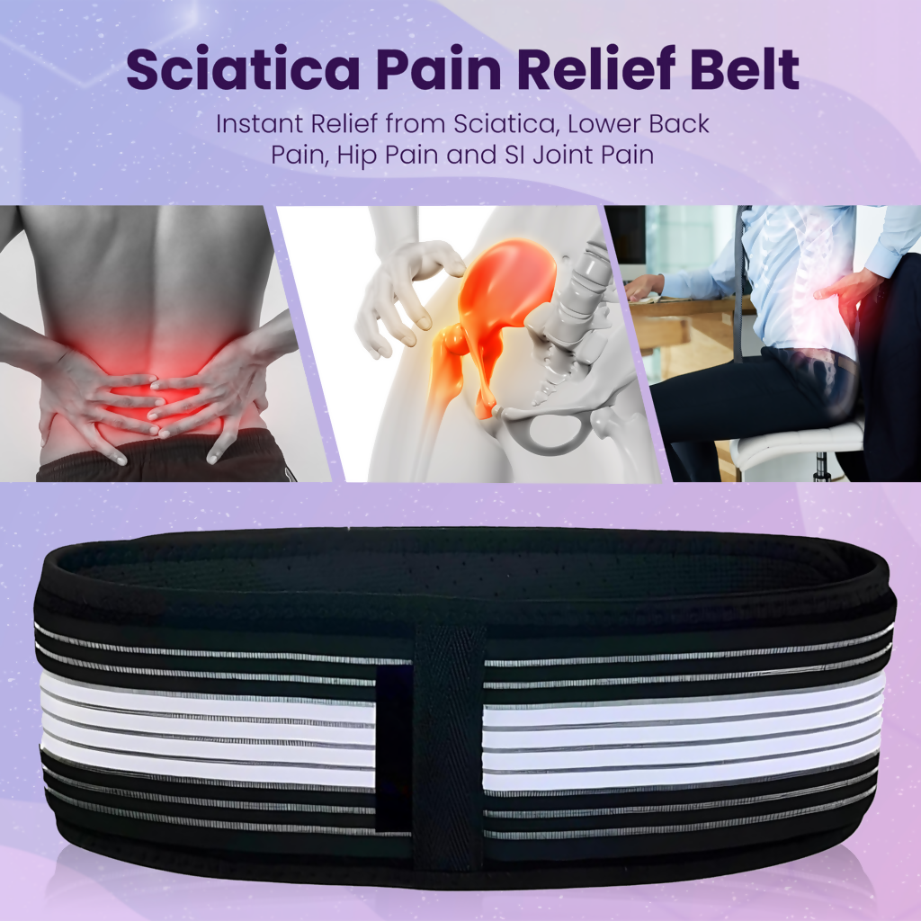 Adjustable Large Size Hip Support Belt for Back & SI Joint Relief