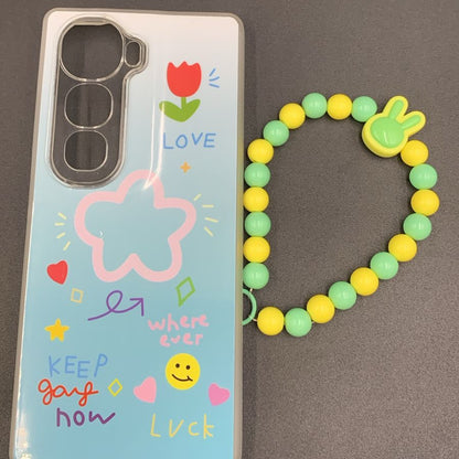 Vivo Y400 Pro 5G Back Cover - "Keep Going" Floral Doodle Edition